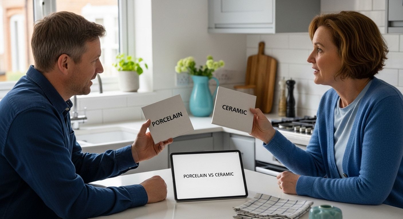 porcelain vs ceramic tiles