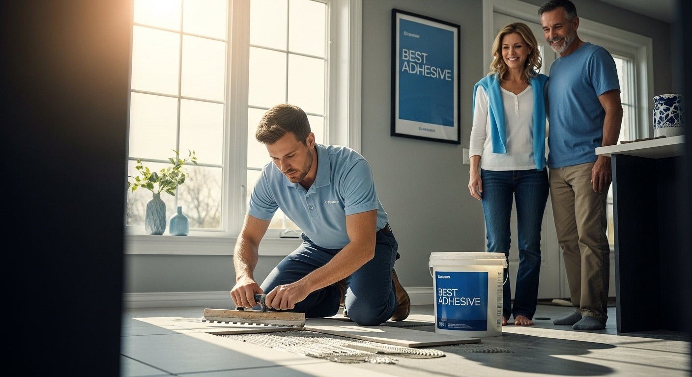 best adhesive for tiles installation