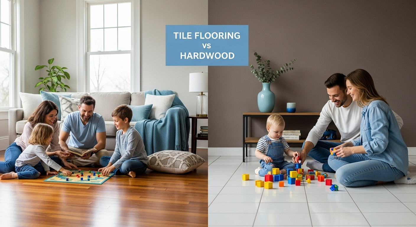 tile flooring vs hardwood