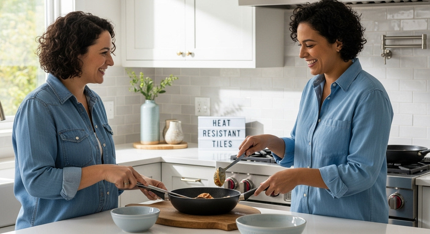 heat resistant tiles kitchen