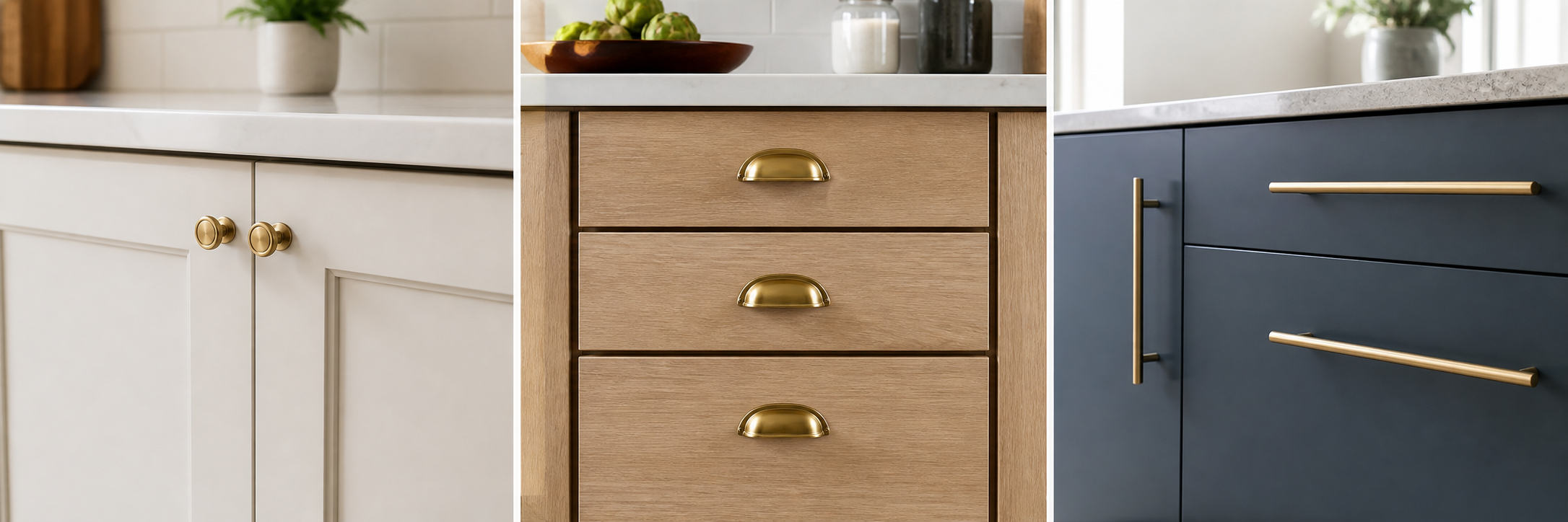 Cabinet Knobs vs. Pulls vs. Bar Pulls Which Hardware Type Goes Where