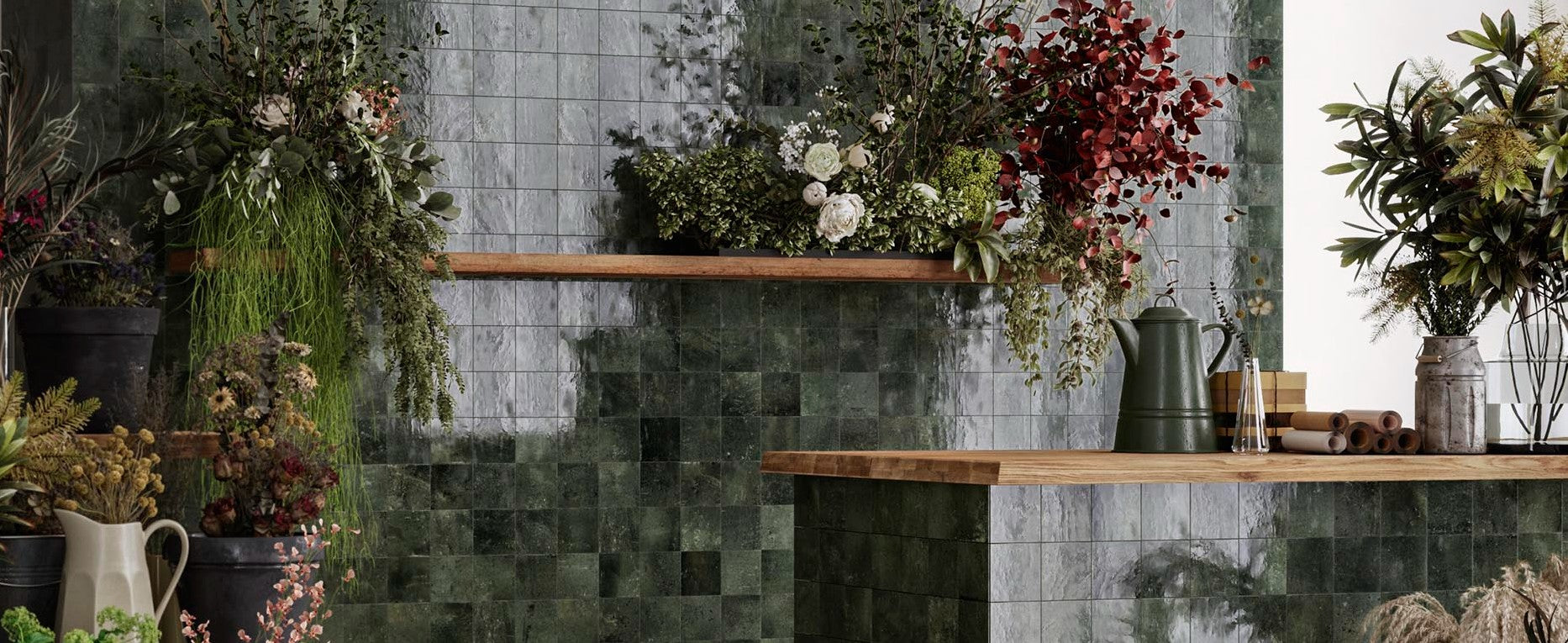 Feature Wall Image from Tile Choices