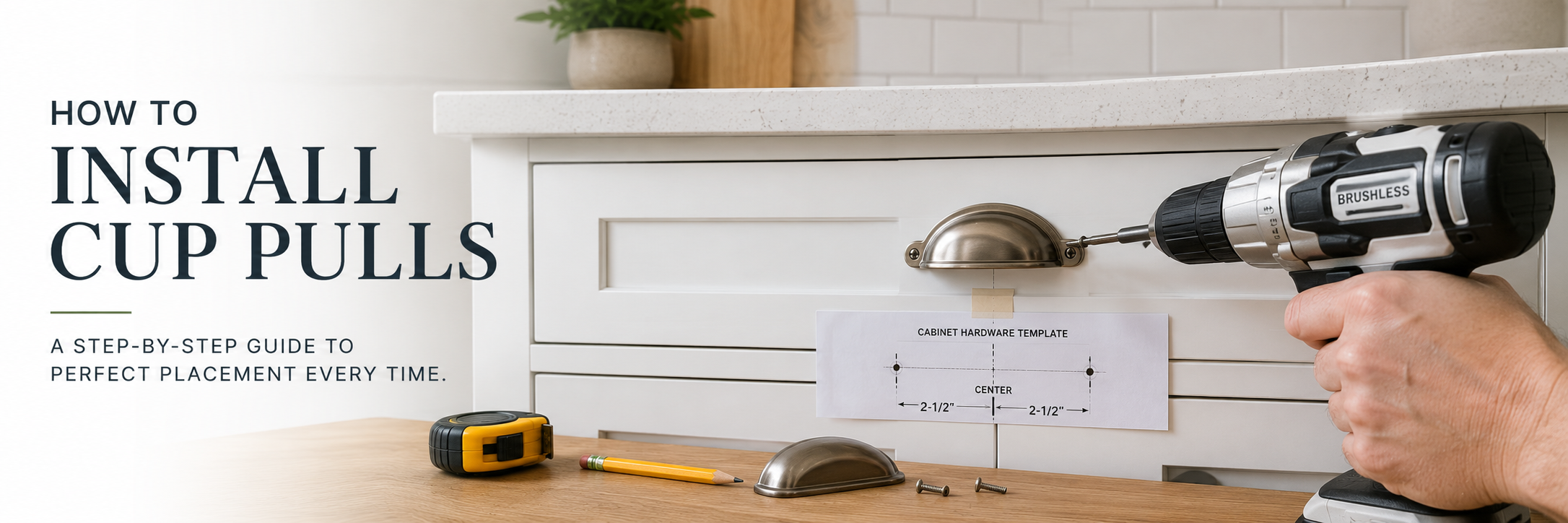 How to Install Cup Pulls on Kitchen Drawers A Complete Step-by-Step Guide