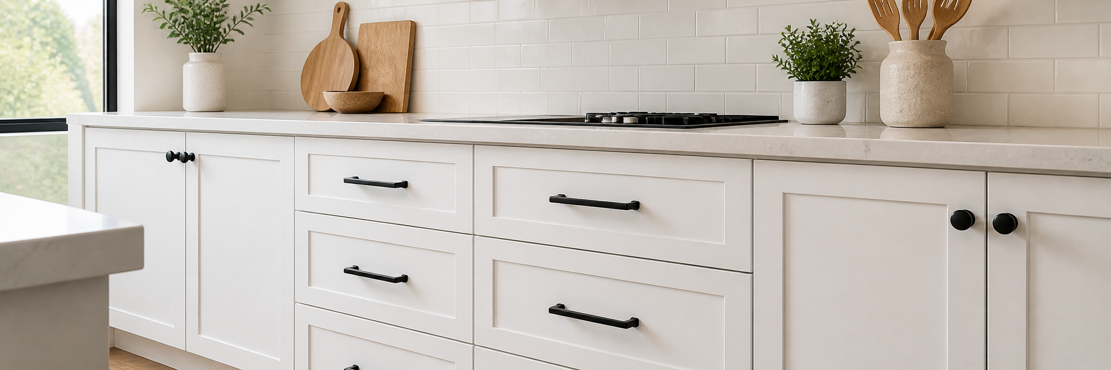 Matte Black Cabinet Hardware How to Choose the Right Type for Every Cabinet in Your Kitchen