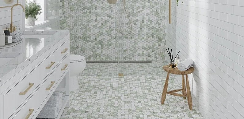Natural Stone Shower Floor Tile