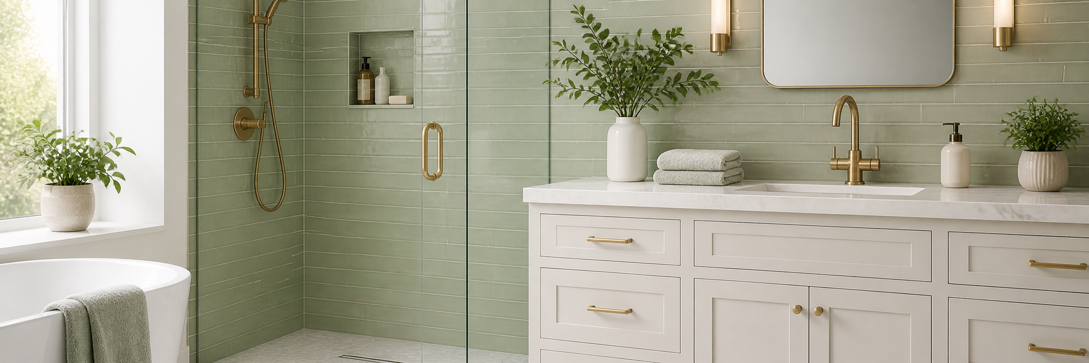 Sage Green Tile Ideas, Design Tips & Where to Use It