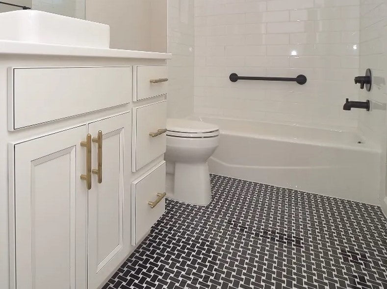 Small bathroom tile options at Tile Choices