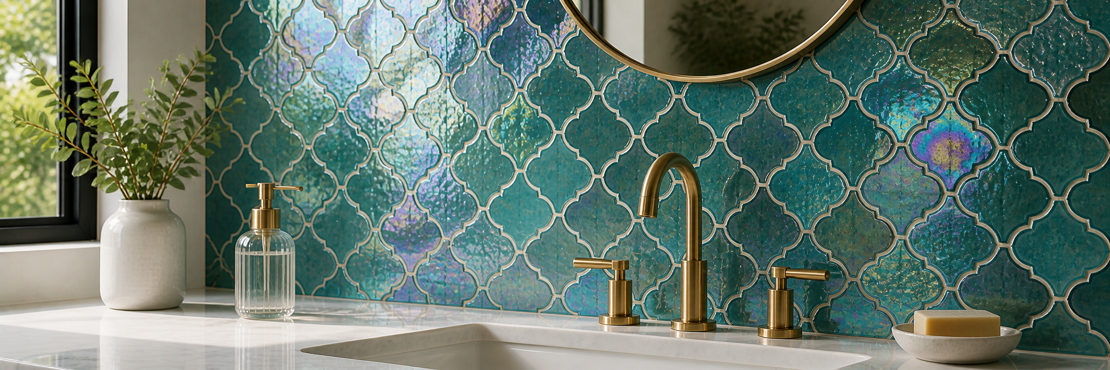 What Is Iridescent Tile The Complete Guide to Color-Shifting Glass