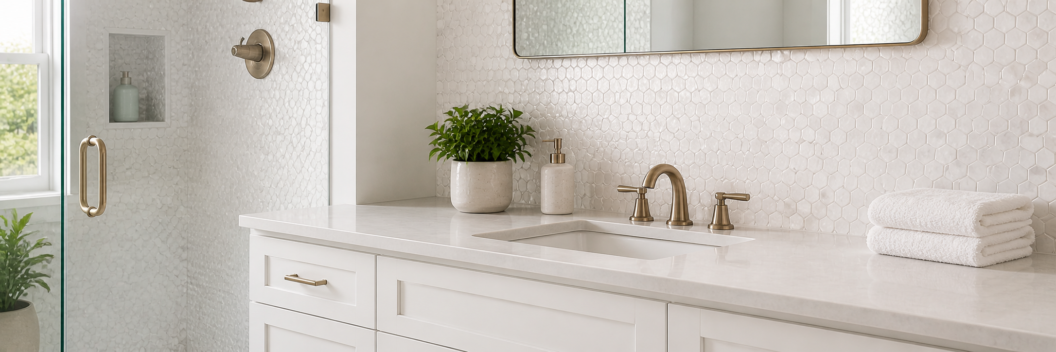 White Mosaic Tile Glass, Porcelain, and Ceramic Options for Every Application