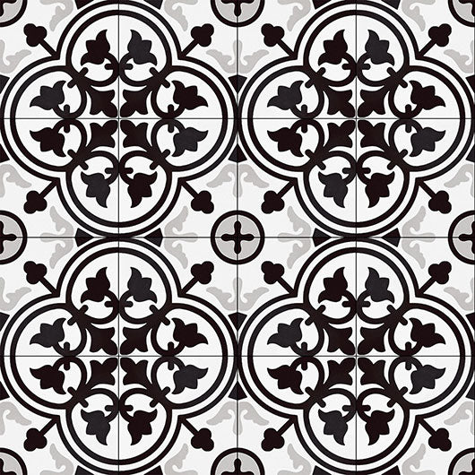0GZ20DD Salerno Fence Amalfi Coast Patterened Tile group of 16 tiles