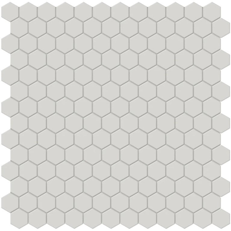 Anatolia Soho 1" hexagon 4501-0446-0 matte halo grey