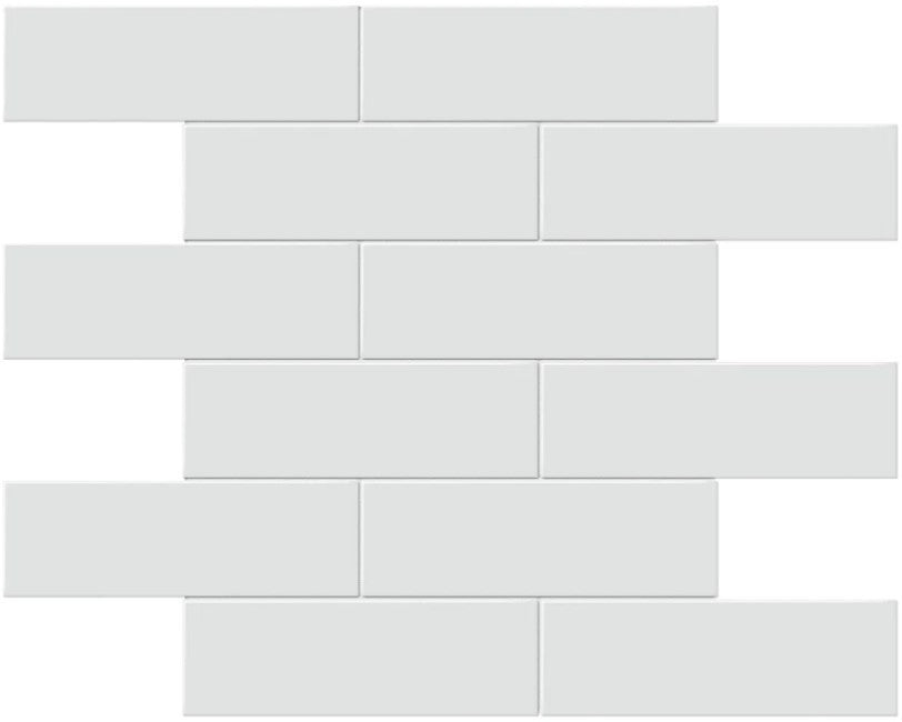 Anatolia Soho Tiles 2 x 6 Brick 4501-0505-0 Matte Gallery Grey mosaic