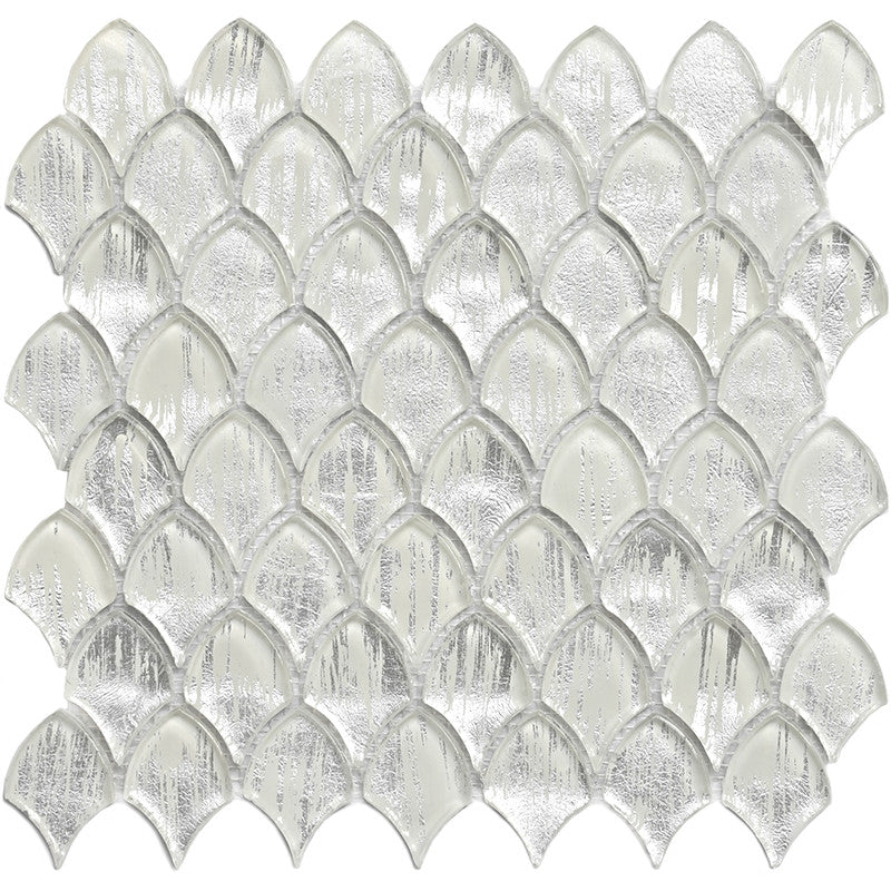 Glamour Series Scale Antique Silver Mosaic ALS-02 Full Sheet