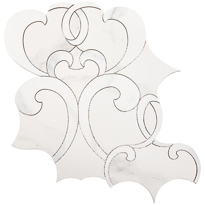 Botanelle Demoiselle BTE-6118 waterjet mosaic tile