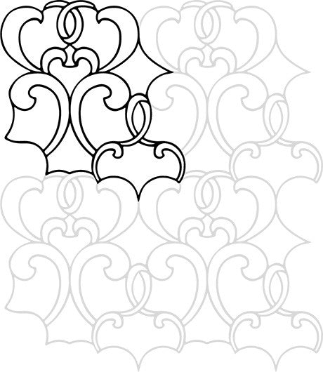 Botanelle Orchid BTE-6117 waterjet mosaic tile patterns