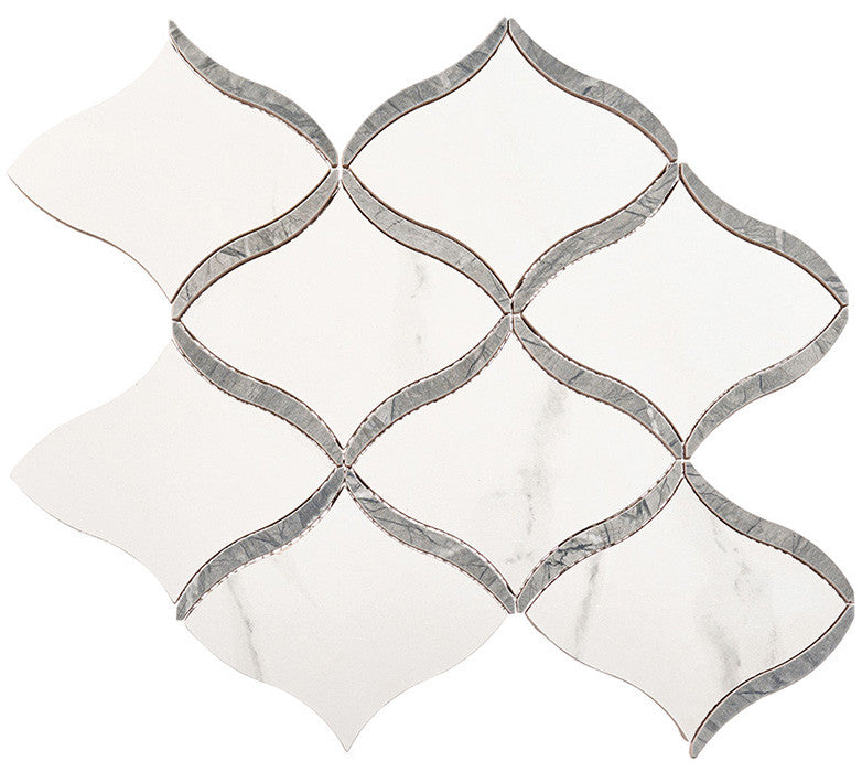 Botanelle Tulippe BTE-6115 waterjet mosaic tile