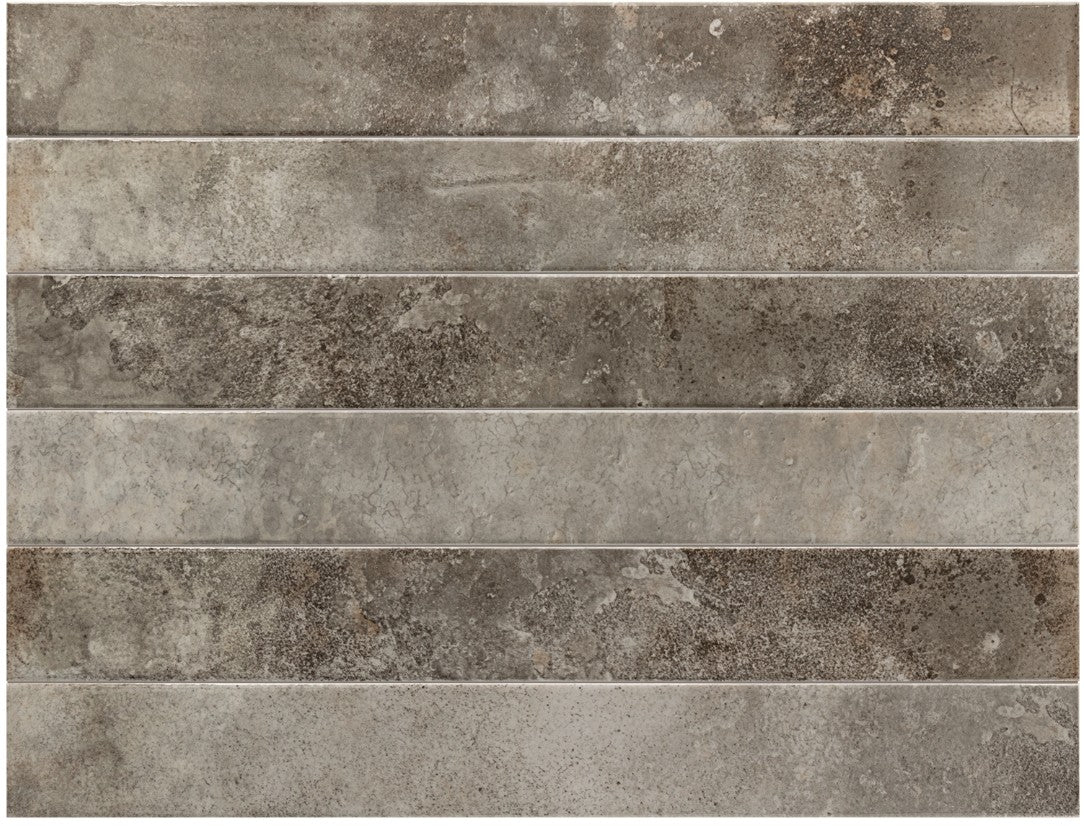 Equipe Bali 31550 Dark Pearl 2 x 16 Ceramic Tile Color Variation