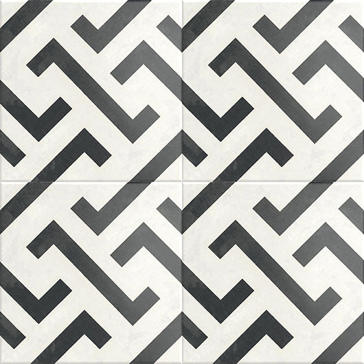 Florencial Collection FLO-9387 Torciano Maze Full Design - 4 tiles