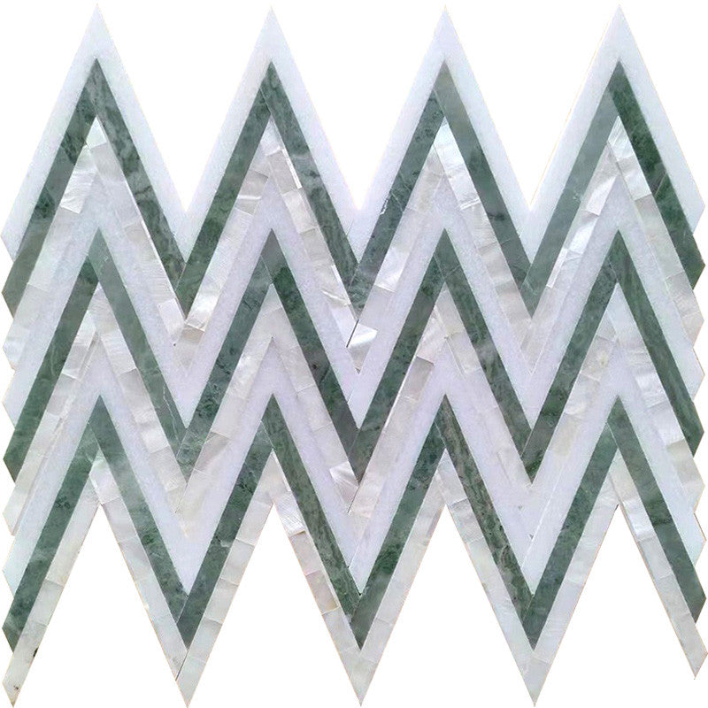 Ireland Series Marble Mosaic Belfast IRD-CV14