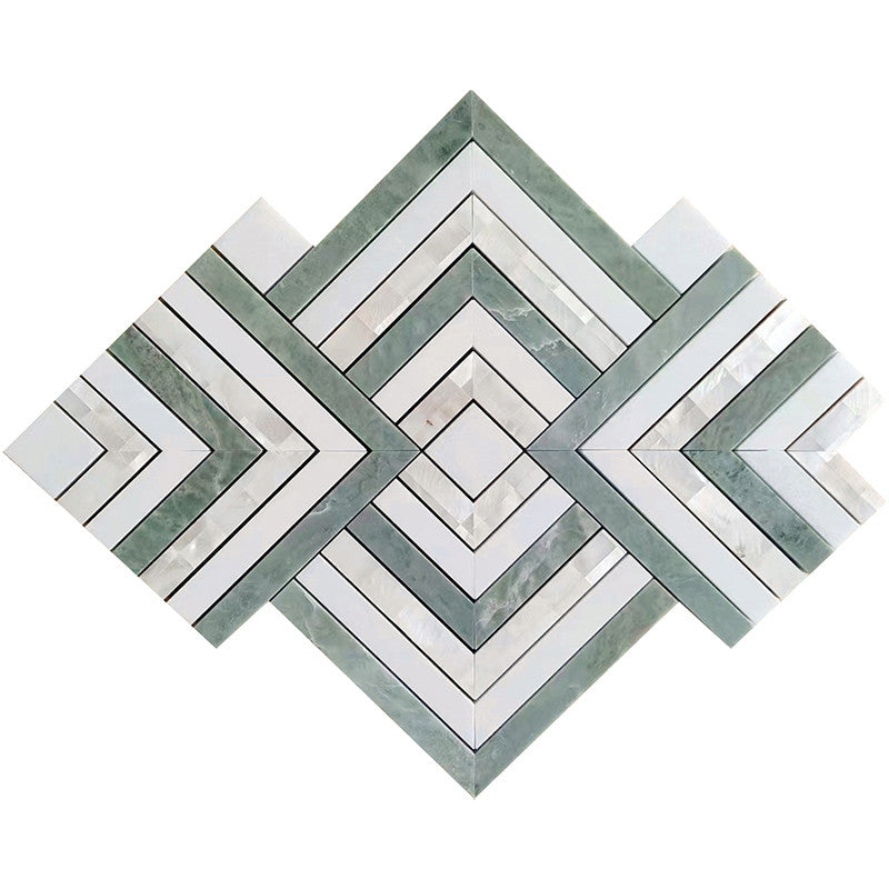 Ireland Series Marble Mosaic Kinsale IRD-S20