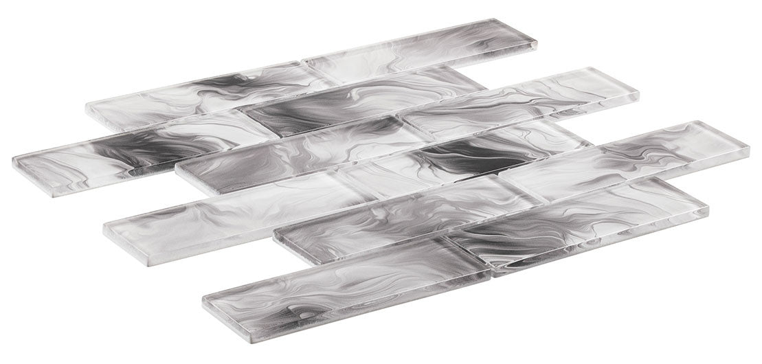 Legend Collection LND-5571 Arthur Grail 2 x 6 glass subway tile side view