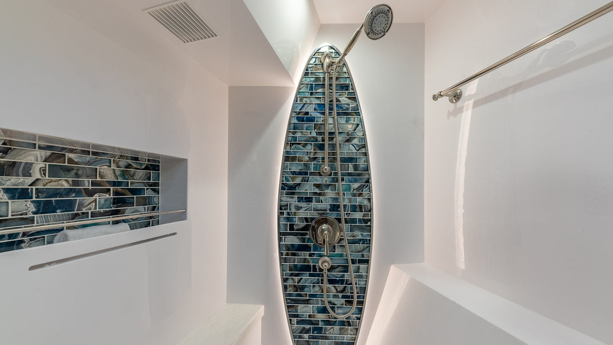 Magical Forest Series Glass Mosaic Tile – Crystal Lagoon MGF-626