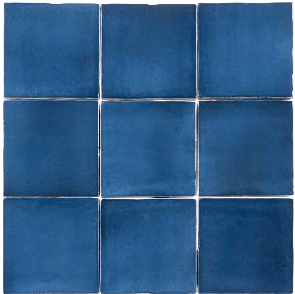 Manacor 4 x 4 Ocean Blue MAN-26920 square foot of tile