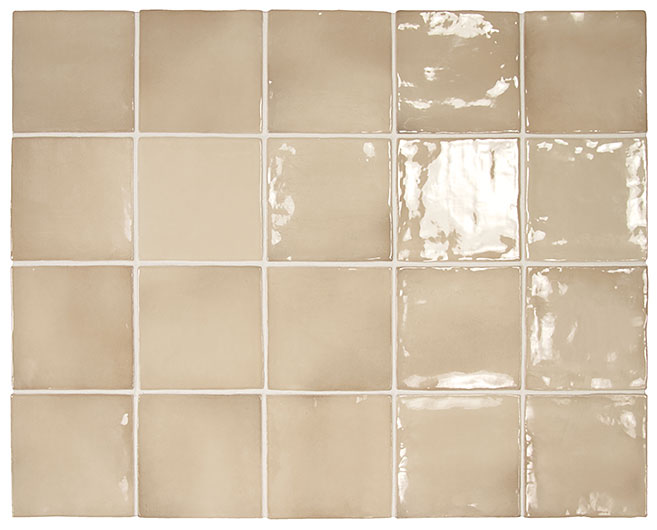 Manacor Beige Argile 4 x 4 MAN-26913 Color Variation