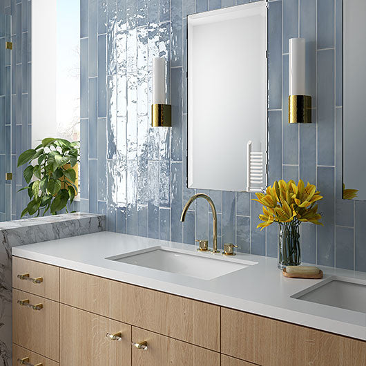 Manacor Blue Moon MAN-26921 Vanity Backsplash area