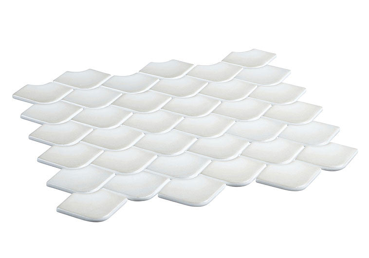 Mermaids Collection Fish Scale Tile MID-6081 Aurelia Side View