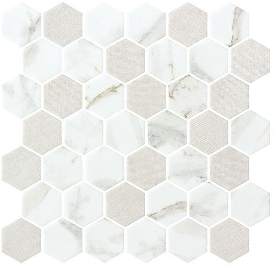 New Belfont Recycled Glass Tile Mosaic NBT-5431 Italica Charm