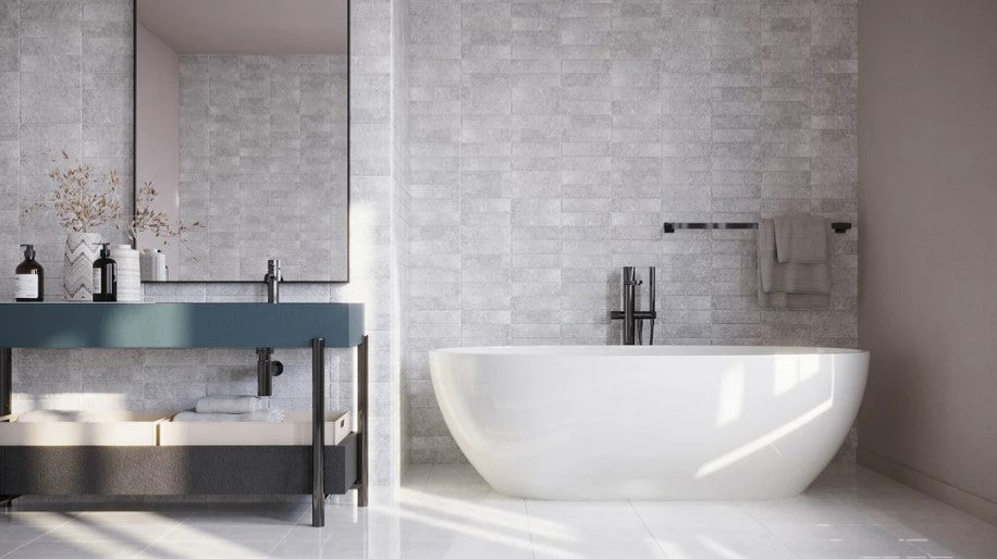 SNT-6181 Tundro Bathroom Wall Tile Installation