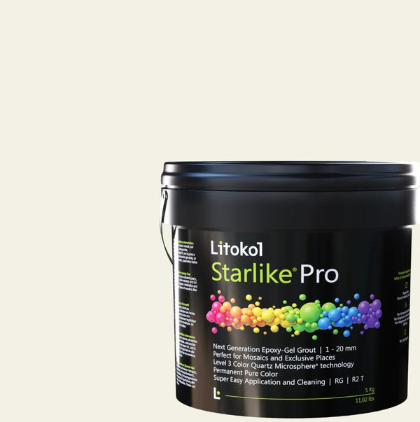 Starlike Pro Epoxy Grout in Sabbia Bianco
