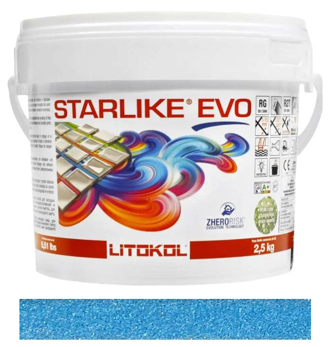Starlike EVO Grout Blu Denim 340 available at BELK Tile