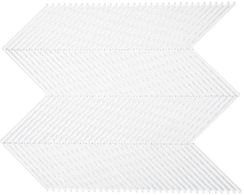 Viola Capri MatchStick Herringbone Glass Mosaic VLI 6011 Sorrento Coast