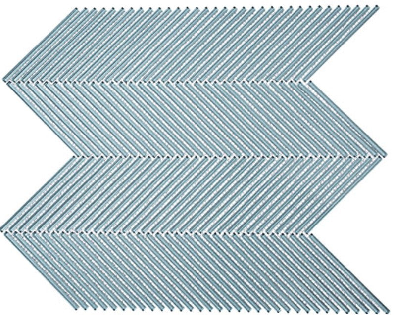 Viola Capri Pixie Stick Herringbone Glass Mosaic VLI 6015 Grotta Azura