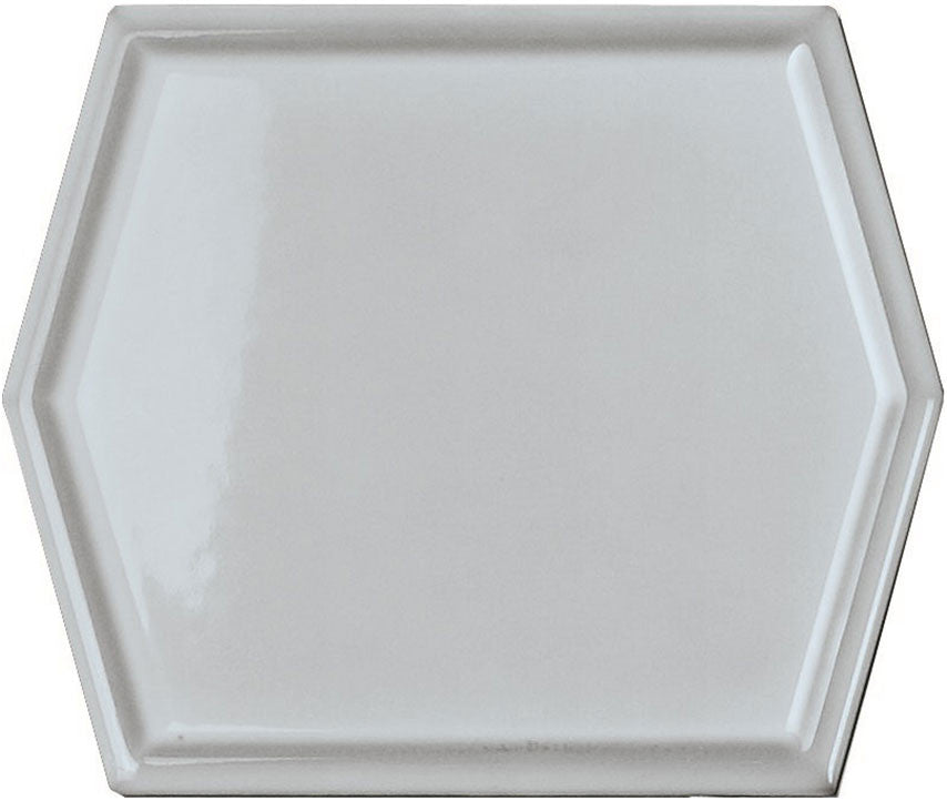 Wexille Hall Hexagon Ceramic Field Tile WXH-4604 Vague Sky