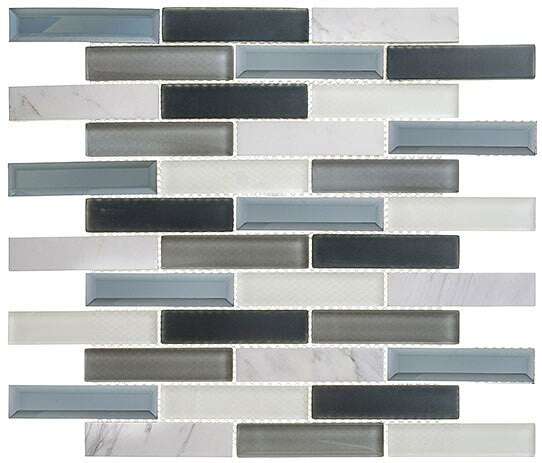 Beveled Castle Series BCA-655 Azure Gardens
