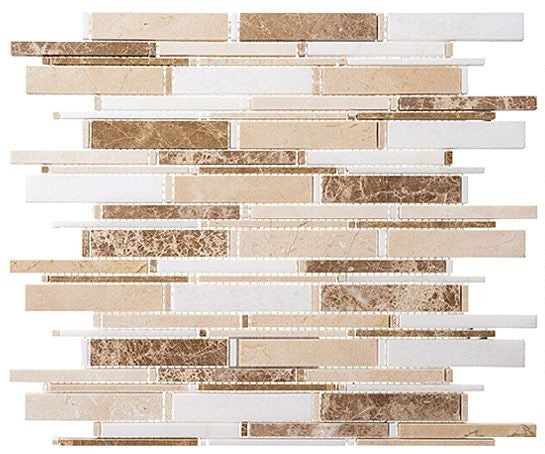 Cascade Series Crema marfil Thassos white Emperador light CS-96