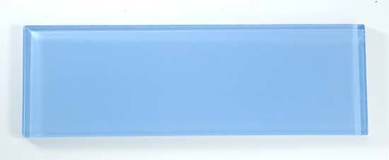 Crystile Series C10 4 x 12 Subway Pacific Ocean blue glass tile