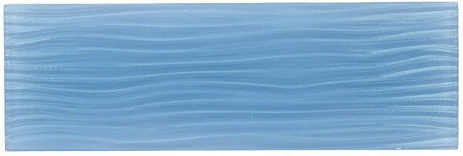 Crystile Wave Glass Subway 4 x 12 Pacific Ocean C10-W blue tone tile