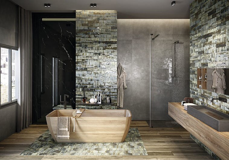Princeton Glaze Ceramic Subway Tile Elm Alley Green Ceramic Tile
