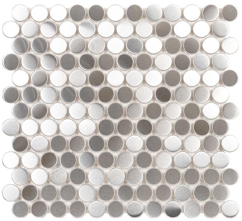 UDS Stainless Steel Tile Backsplash Nickel Mosaic 411-016