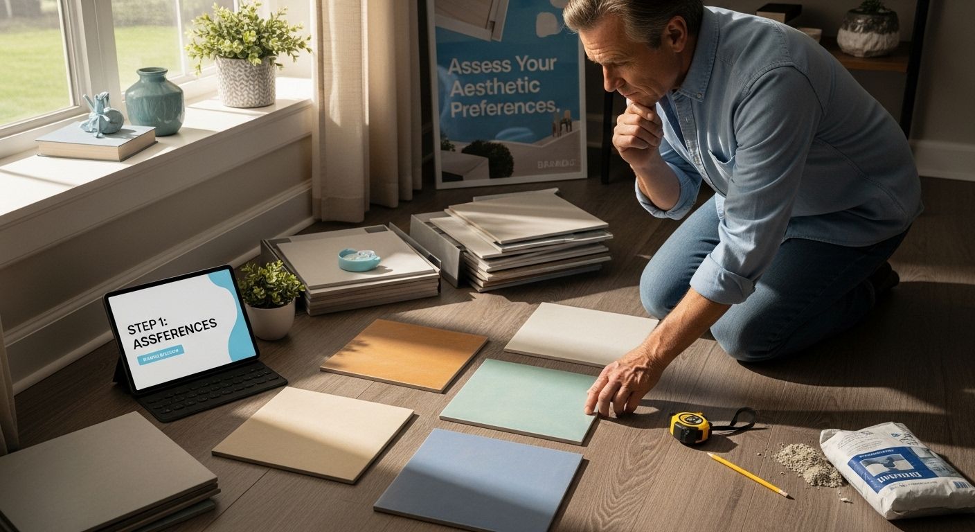 choose floor tiles