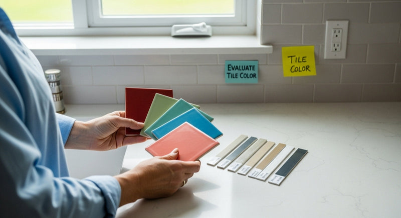 choose grout color