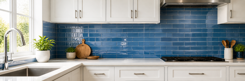 Blue Tile Backsplash Ideas for Kitchens 2026 Guide