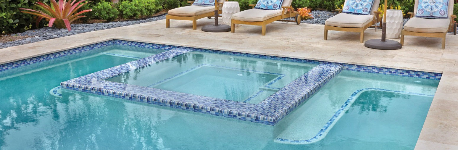 How to Choose Pool Waterline Tile by Bruno with Tile Choices