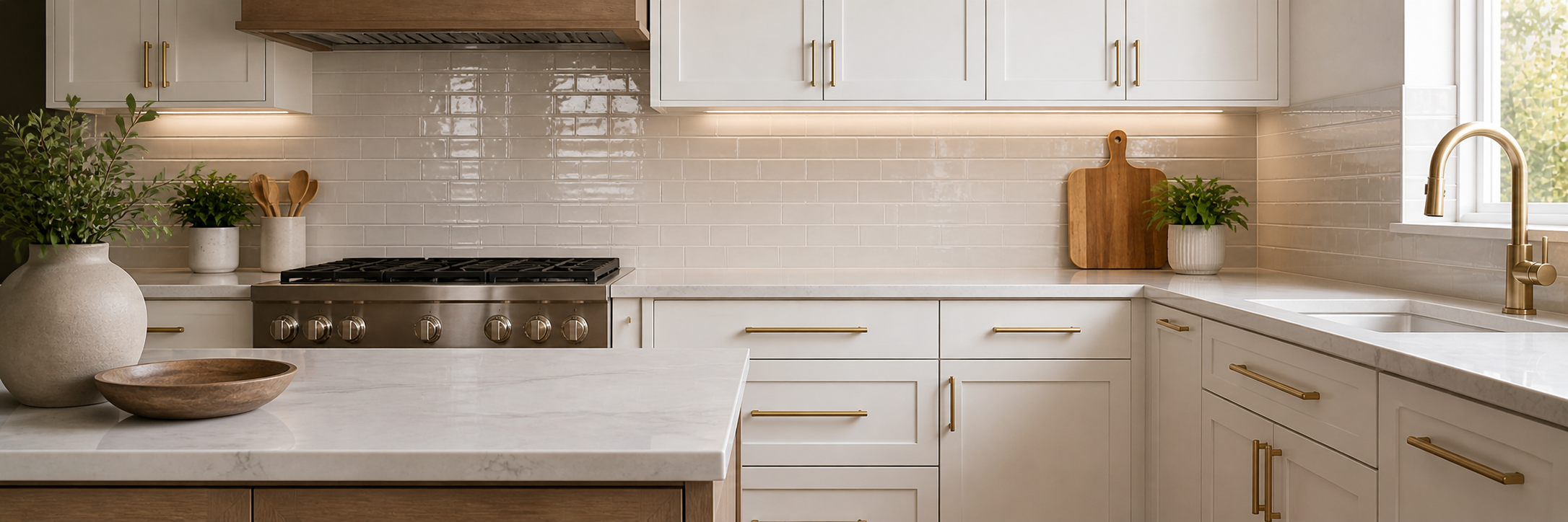Kitchen Hardware and Tile How to Design a Cohesive Kitchen from Backsplash to Cabinet Pulls