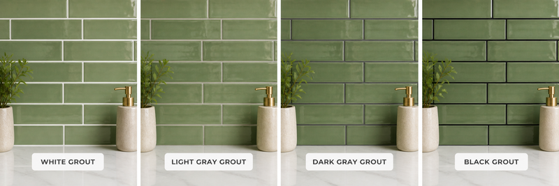What Grout Color Goes with Green Tile The Complete Guide