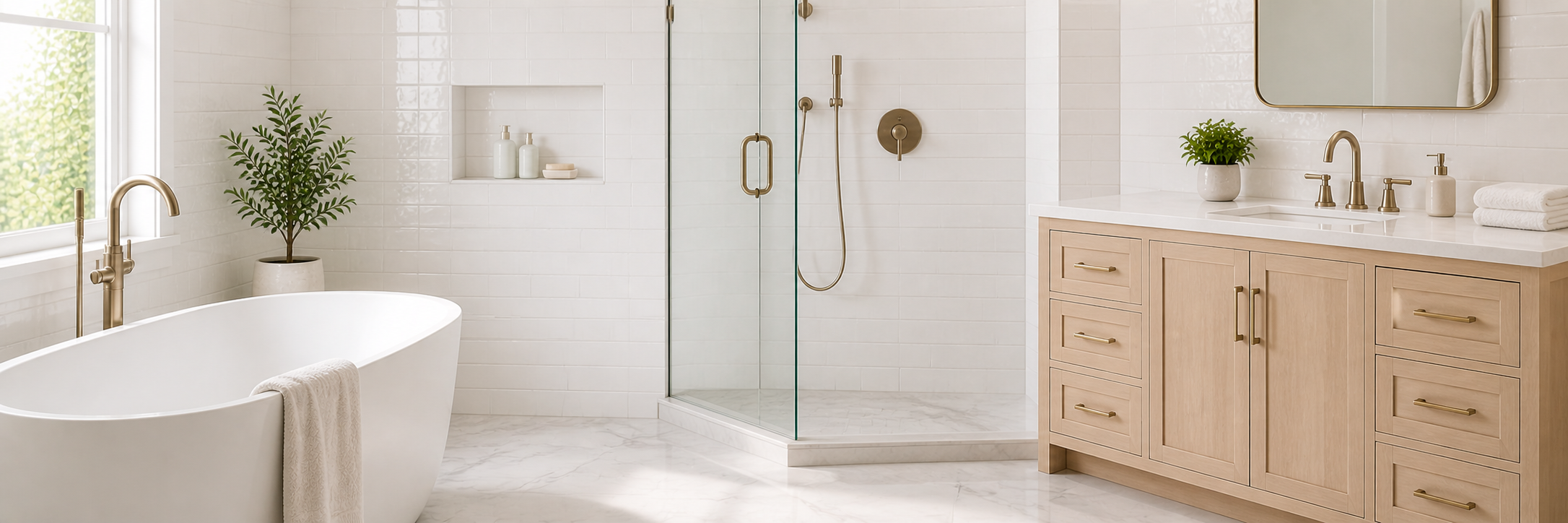 White Bathroom Tile Ideas 15 Looks That Work in Any Style Home